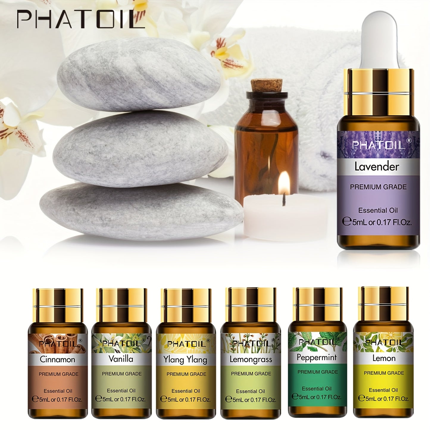 Juego de aceites esenciales premium