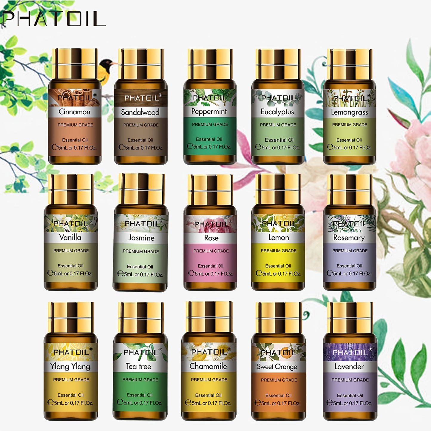 Juego de aceites esenciales premium