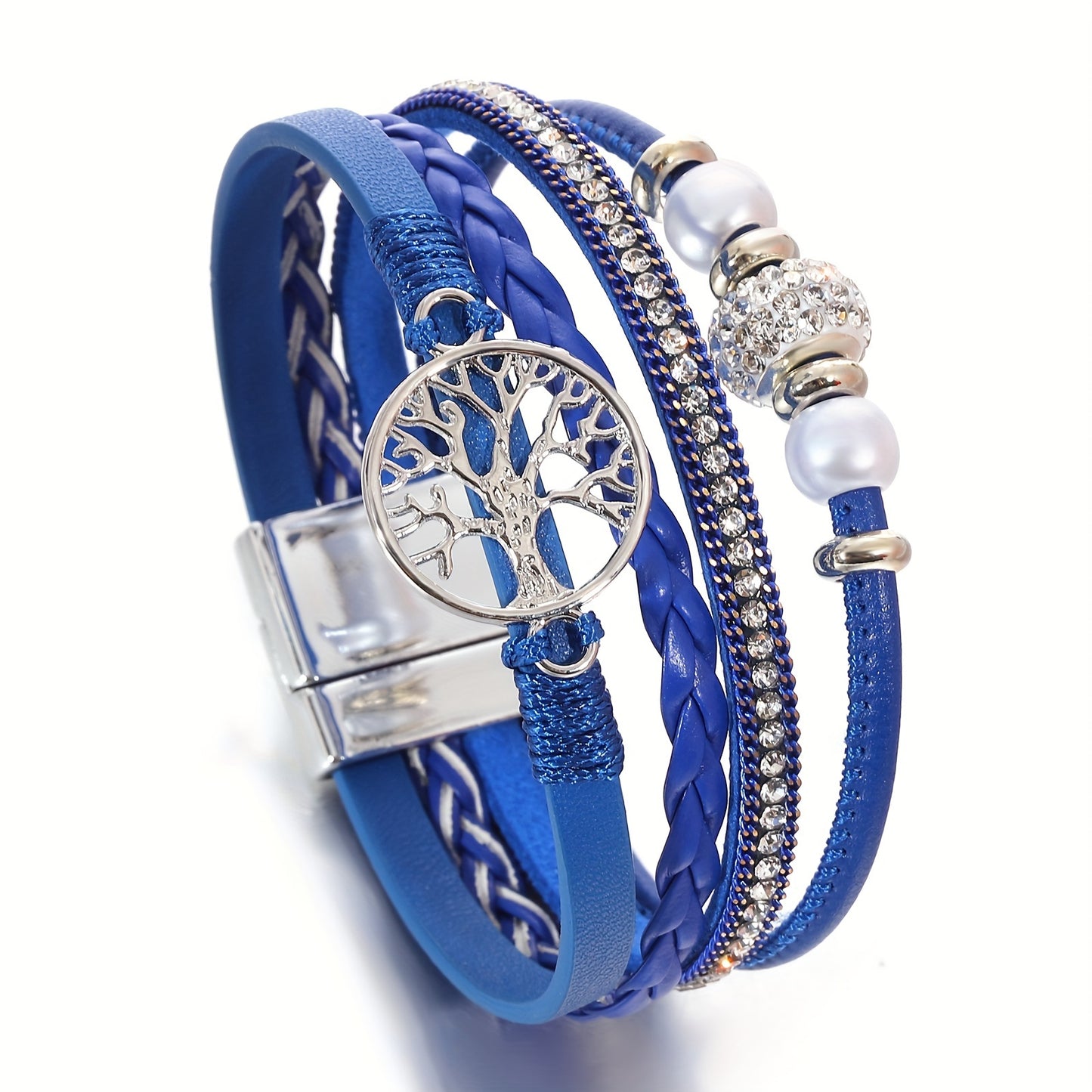 Pulsera de cuero artificial