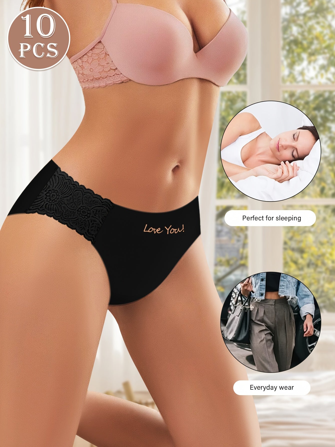 bragas de encaje de bajo altura
