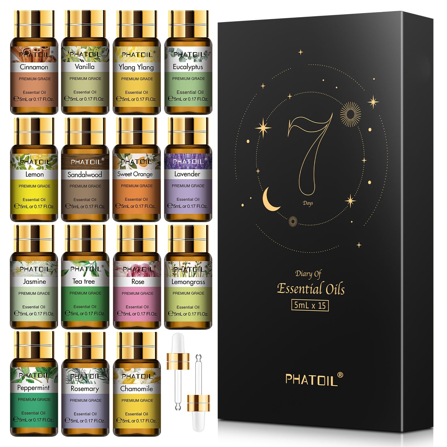 Juego de aceites esenciales premium