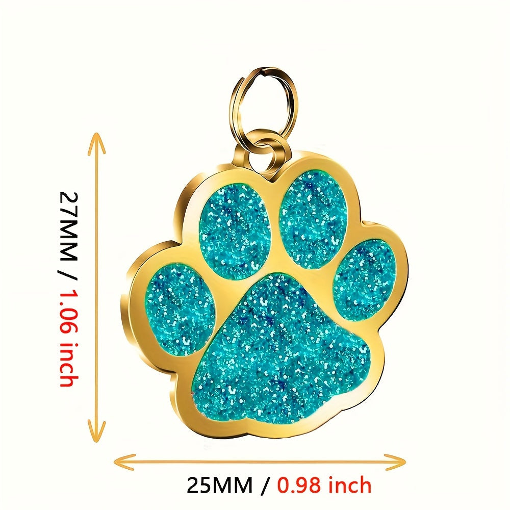 Etiquetas de identificación de perros personalizada