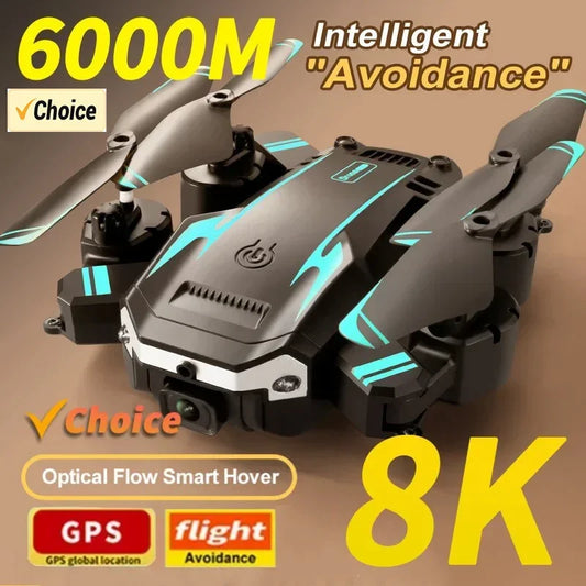 Nuevo Dron G6 8K 5G GPS profesional HD 360 °