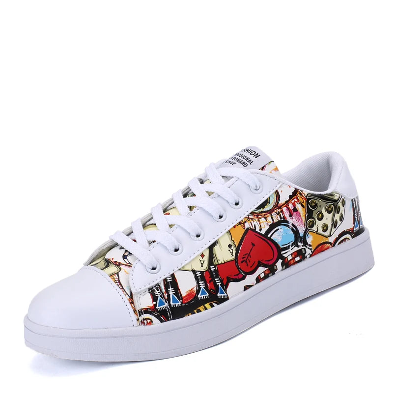 Zapatillas con grafiti