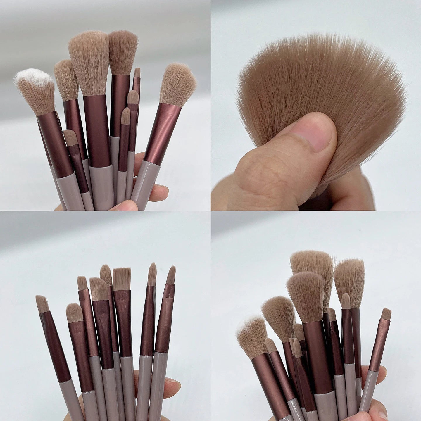 Juego brochas de maquillaje